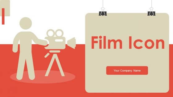 Film Icon Ppt PowerPoint Presentation Complete Deck With Slides