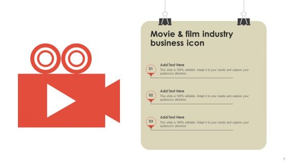 Film Icon Ppt PowerPoint Presentation Complete Deck With Slides