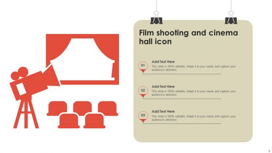 Film Icon Ppt PowerPoint Presentation Complete Deck With Slides