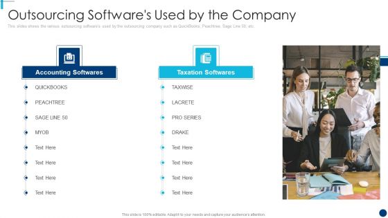 Finance And Accountancy BPO Outsourcing Softwares Used By The Company Elements PDF Finance And Accountancy BPO Outsourcing Softwares Used By The Company Elements PDF