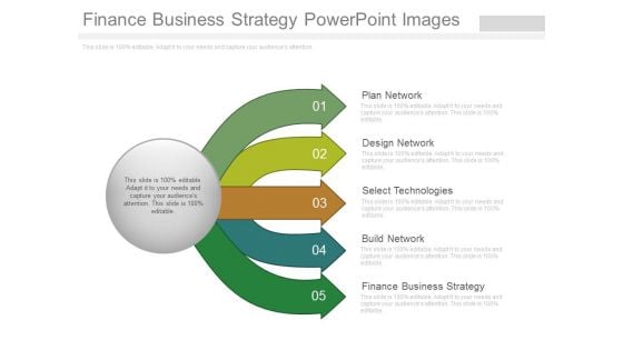 Finance Business Strategy Power Point Images