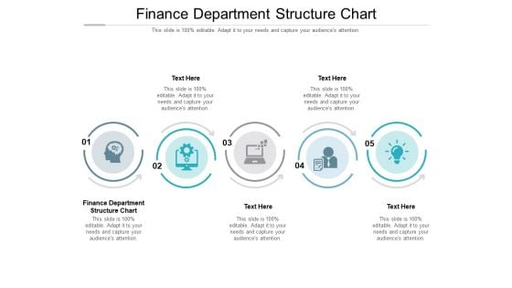 Finance Department Structure Chart Ppt PowerPoint Presentation Gallery Example Cpb Pdf