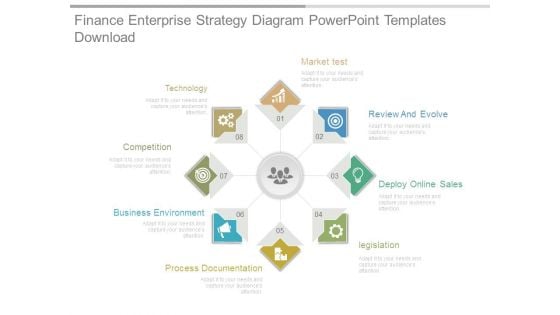 Finance Enterprise Strategy Diagram Powerpoint Templates Download