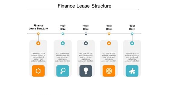 Finance Lease Structure Ppt PowerPoint Presentation Summary Layout Cpb Pdf