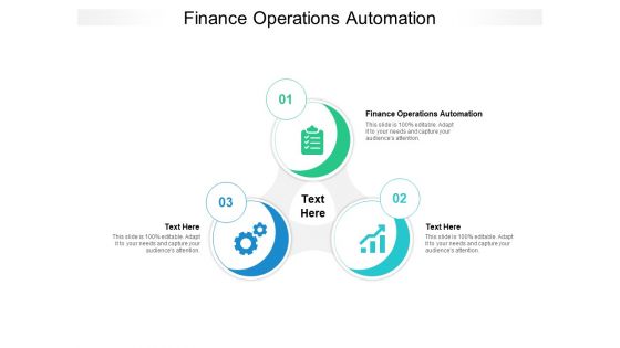 Finance Operations Automation Ppt PowerPoint Presentation Pictures Graphics Cpb Pdf