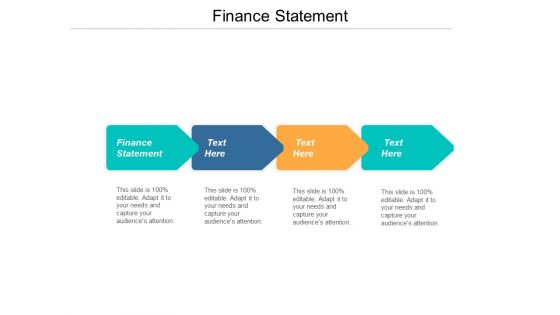 Finance Statement Ppt PowerPoint Presentation Professional Template Cpb