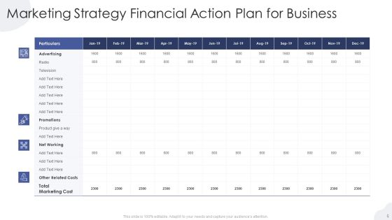 Financial Action Plan Ppt PowerPoint Presentation Complete Deck With Slides Slide06
