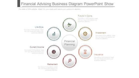 Financial Advising Business Diagram Powerpoint Show