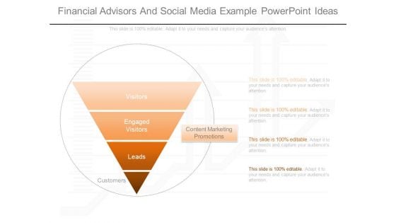 Financial Advisors And Social Media Example Powerpoint Ideas