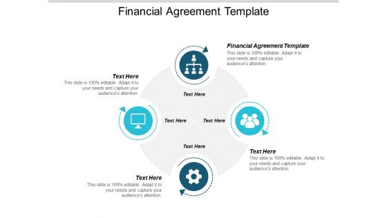 Financial Agreement Template Ppt PowerPoint Presentation Model Skills Cpb