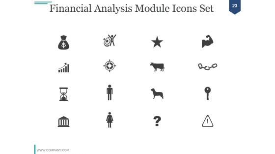 Financial Analysis Module PPT PowerPoint Presentation Complete Deck With Slides
