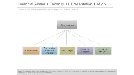 Financial Analysis Techniques Presentation Design