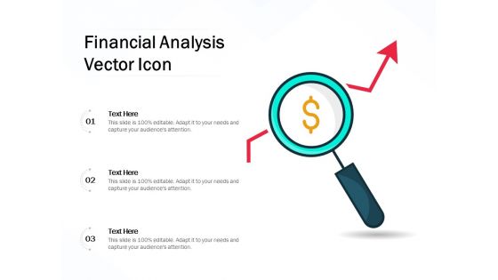 Financial Analysis Vector Icon Ppt PowerPoint Presentation Summary Structure PDF