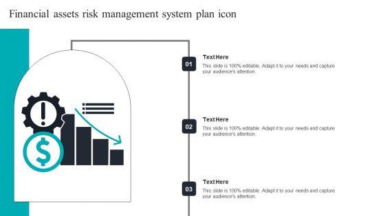 Financial Assets Risk Management System Plan Icon Professional PDF