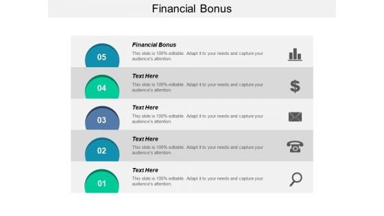 Financial Bonus Ppt PowerPoint Presentation Infographic Template Demonstration