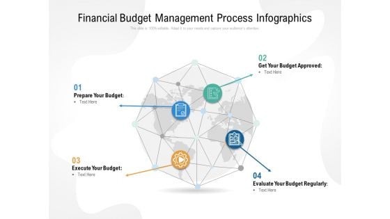 Financial Budget Management Process Infographics Ppt Outline Influencers PDF