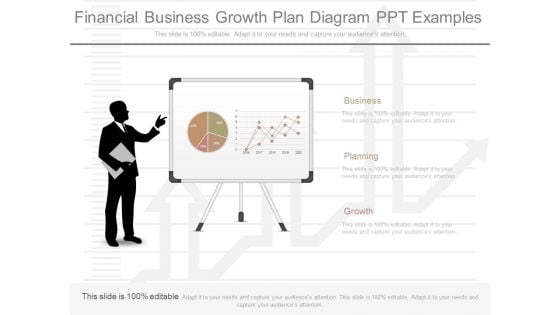 Financial Business Growth Plan Diagram Ppt Examples