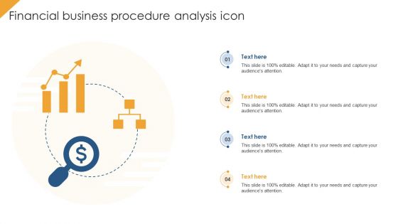 Financial Business Procedure Analysis Icon Inspiration PDF