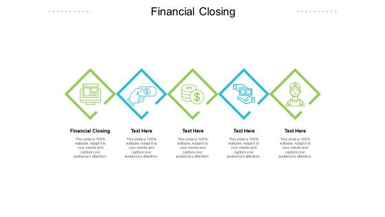 Financial Closing Ppt PowerPoint Presentation Summary Design Templates Cpb Pdf