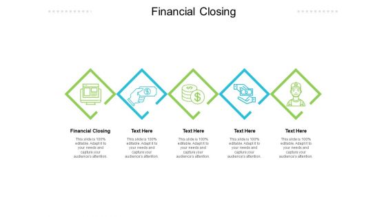 Financial Closing Ppt PowerPoint Presentation Summary Design Templates Cpb Pdf