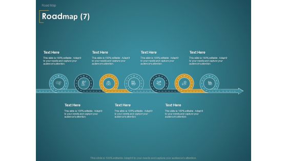 Financial Consultancy Proposal Roadmap Seven Flow Process Ppt PowerPoint Presentation Show Brochure PDF