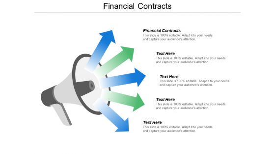 Financial Contracts Ppt Powerpoint Presentation Infographics File Formats Cpb