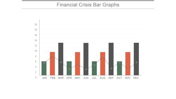 Financial Crisis Bar Graphs Ppt PowerPoint Presentation Background Images