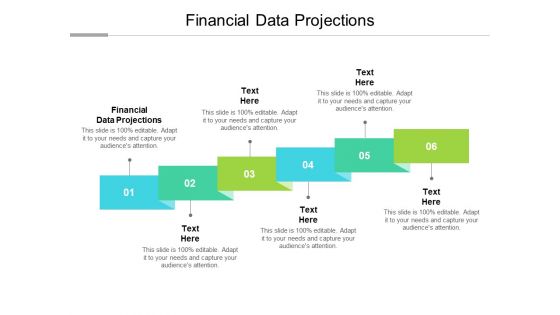 Financial Data Projections Ppt PowerPoint Presentation Gallery Master Slide Cpb