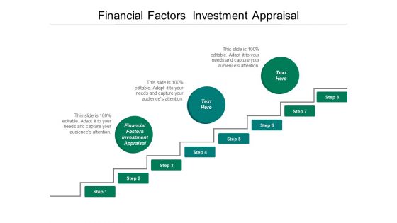 Financial Factors Investment Appraisal Ppt PowerPoint Presentation Icon Design Ideas Cpb