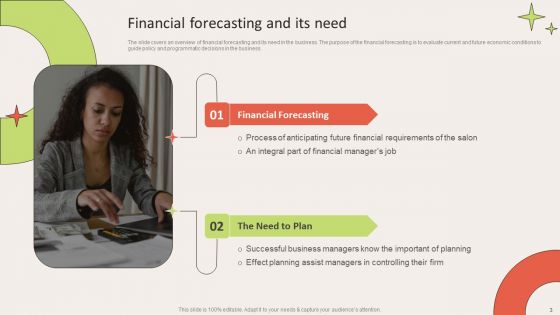 Financial Forecasting For Salon Business Ppt PowerPoint Presentation Complete Deck With Slides