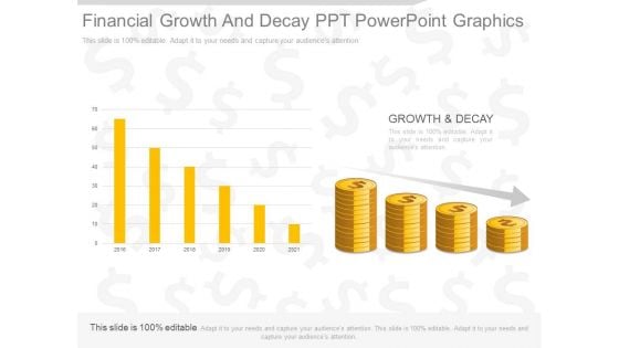 Financial Growth And Decay Ppt Powerpoint Graphics