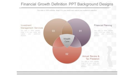 Financial Growth Definition Ppt Background Designs