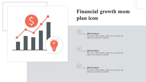 Financial Growth Mom Plan Icon Microsoft PDF