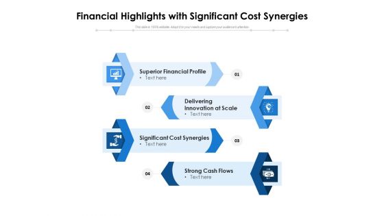 Financial Highlights With Significant Cost Synergies Ppt PowerPoint Presentation File Guidelines PDF Financial Highlights With Significant Cost Synergies Ppt PowerPoint Presentation File Guidelines PDF