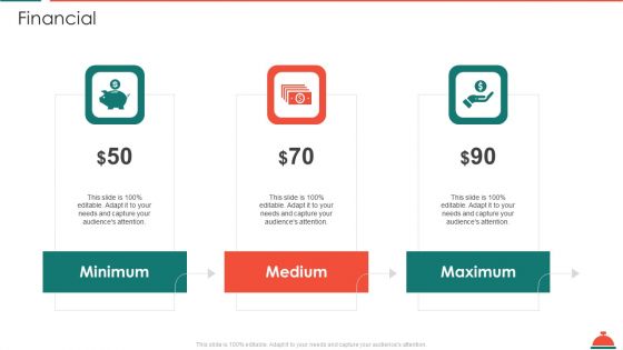 Financial Increased Superiority For Food Products Mockup PDF