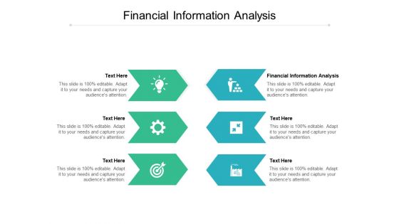 Financial Information Analysis Ppt PowerPoint Presentation Outline Graphics Pictures Cpb