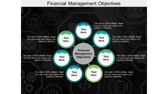 Financial Management Objectives Ppt PowerPoint Presentation File Example Topics Cpb