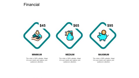 Financial Minimum Maximum Medium Ppt PowerPoint Presentation Portfolio Diagrams