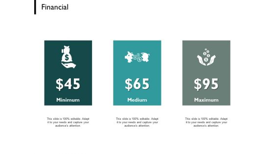 Financial Minimum Medium Maximum Ppt PowerPoint Presentation Icon Sample