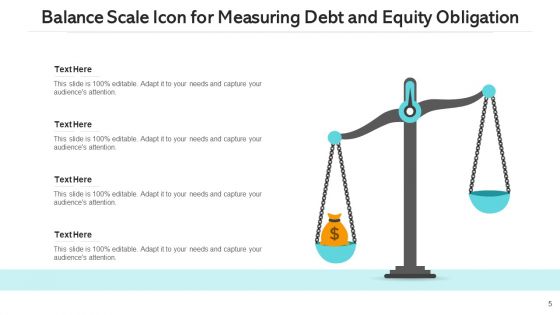 Financial Obligation Icon Equity Obligation Ppt PowerPoint Presentation Complete Deck With Slides