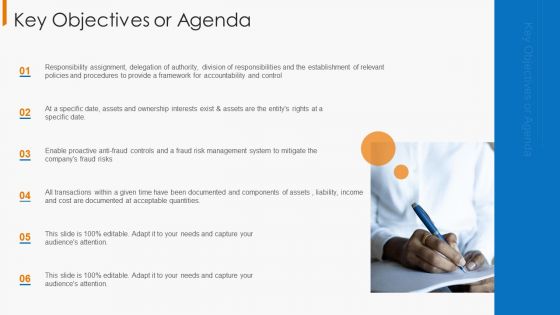 Financial Operational Controls And Evaluation Key Objectives Or Agenda Portrait PDF Financial Operational Controls And Evaluation Key Objectives Or Agenda Portrait PDF
