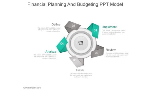 Financial Planning And Budgeting Ppt Model