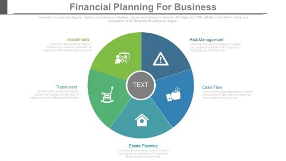 Financial Planning For Business Ppt Slides