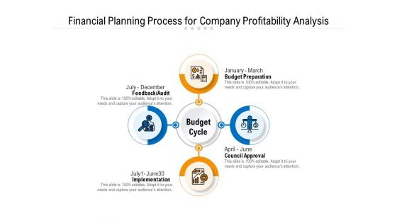 Financial Planning Process For Company Profitability Analysis Ppt PowerPoint Presentation File Show PDF