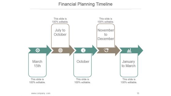 Financial Planning Process Powerpoint Graphics
