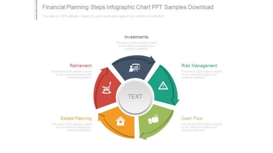 Financial Planning Steps Infographic Chart Ppt Samples Download