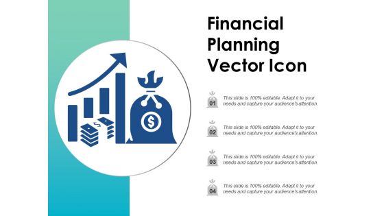 Financial Planning Vector Icon Ppt PowerPoint Presentation Outline Skills