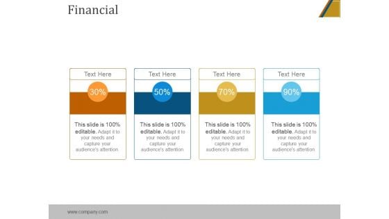 Financial Ppt PowerPoint Presentation Example