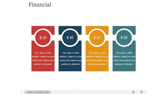 Financial Ppt PowerPoint Presentation Graphics