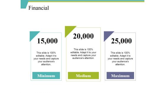 Financial Ppt PowerPoint Presentation Icon Vector